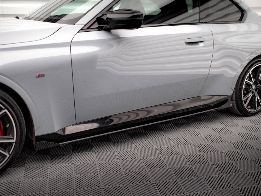 Street PRO Side Skirts Diffusers + Flaps - BMW 2 Series (Coupe M-Pack / M240i G42)
