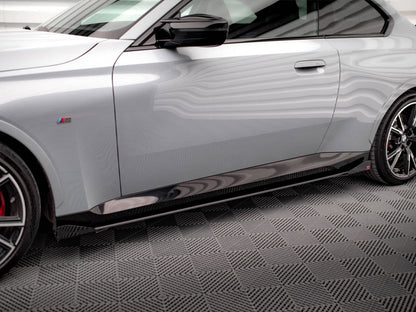 Street PRO Side Skirts Diffusers + Flaps - BMW 2 Series (Coupe M-Pack / M240i G42)