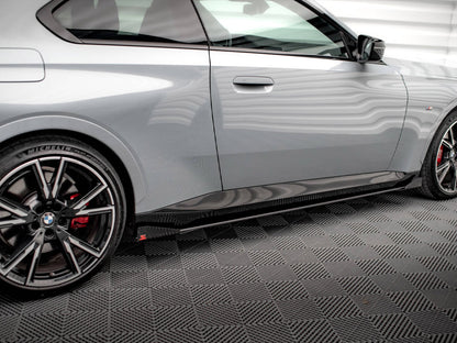 Street PRO Side Skirts Diffusers + Flaps - BMW 2 Series (Coupe M-Pack / M240i G42)