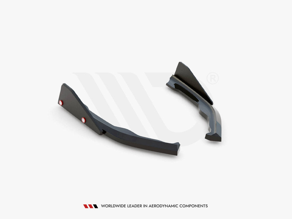 Rear Side Splitters V2 + Flaps - BMW 2 Series (Coupe M-Pack G42)