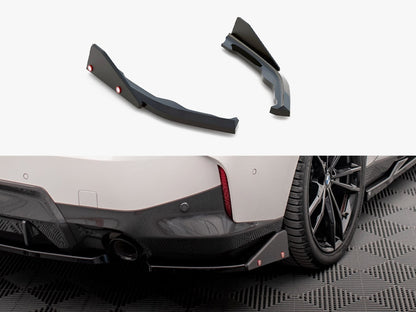 Rear Side Splitters V2 + Flaps - BMW 2 Series (Coupe M-Pack G42)