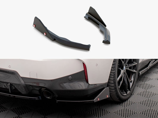 Rear Side Splitters V2 + Flaps - BMW 2 Series (Coupe M-Pack G42)