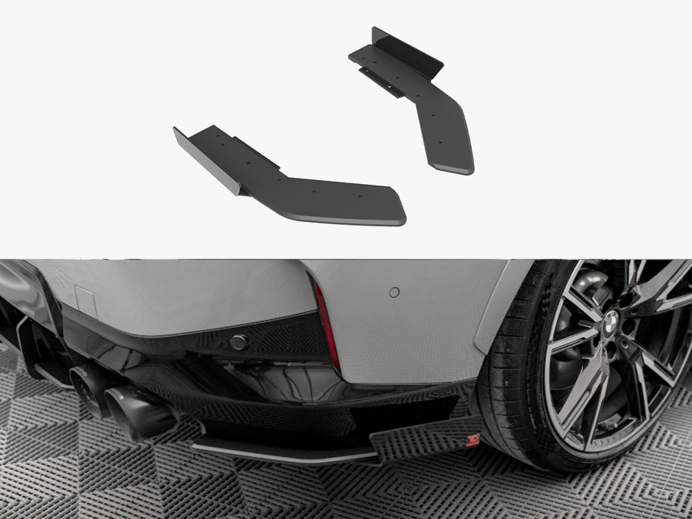 Street Pro Rear Side Splitters + Flaps - BMW 2 Series (Coupe M240i G42)