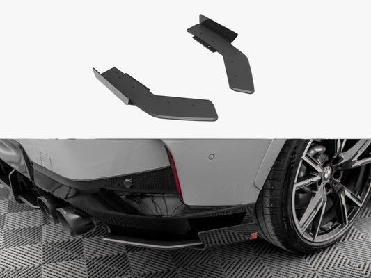 Street Pro Rear Side Splitters + Flaps - BMW 2 Series (Coupe M240i G42)