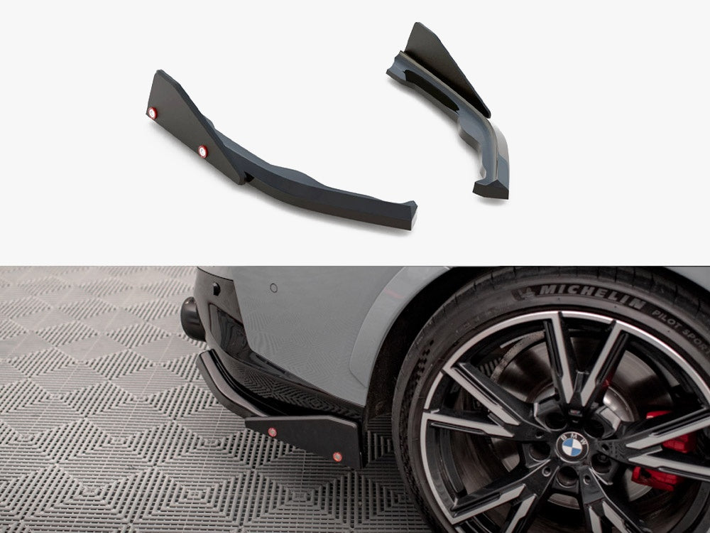 Rear Side Splitters V2 + Flaps - BMW 2 Series (Coupe M240i G42)