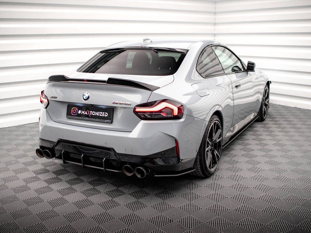 Street Pro Rear Side Splitters - BMW 2 Series (Coupe M240i G42)