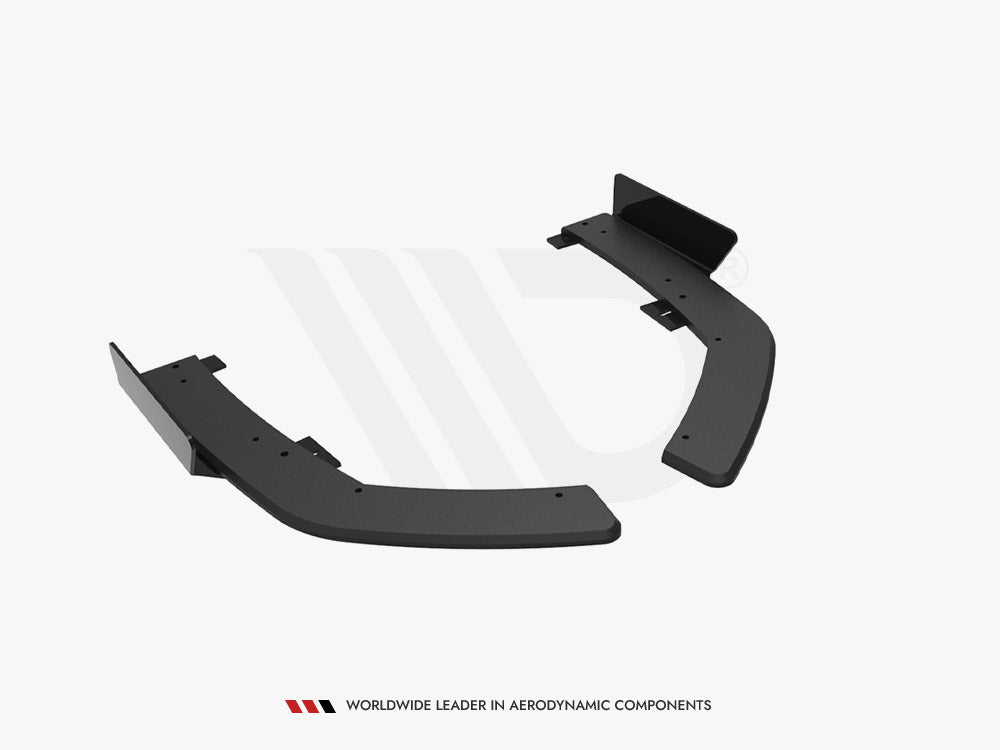 Street Pro Rear Side Splitters + Flaps - BMW 2 Series (Coupe M-Pack G42)