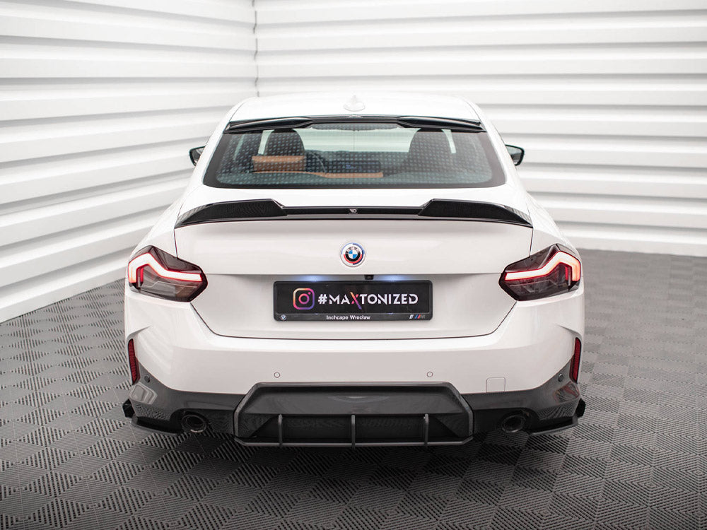 Street Pro Rear Side Splitters + Flaps - BMW 2 Series (Coupe M-Pack G42)