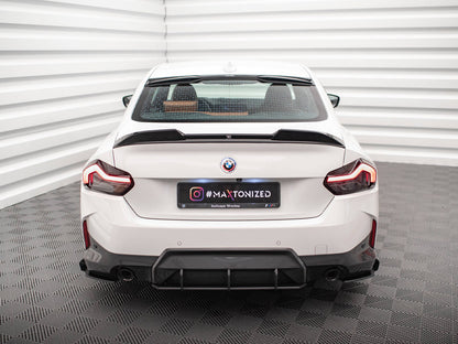 Street Pro Rear Side Splitters + Flaps - BMW 2 Series (Coupe M-Pack G42)