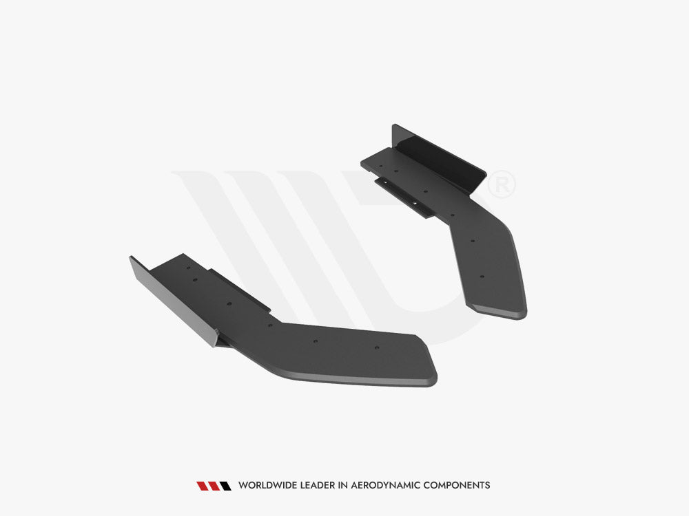 Street Pro Rear Side Splitters + Flaps - BMW 2 Series (Coupe M240i G42)