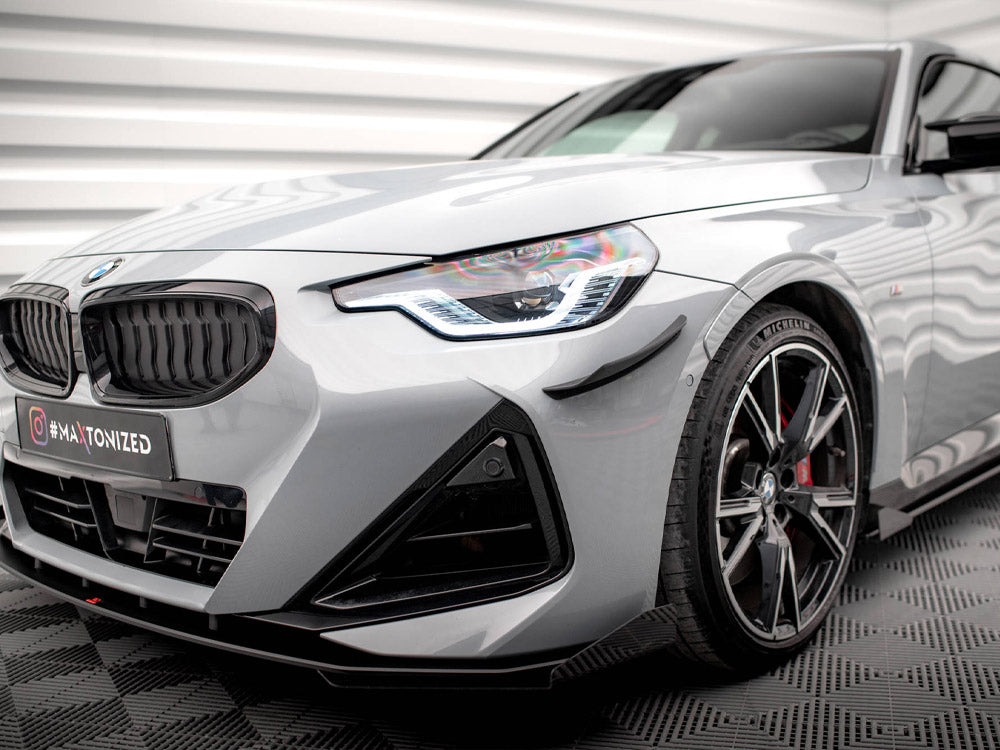 Front Bumper Wings (Canards) - BMW 2 Series (Coupe M-Pack / M240i G42)
