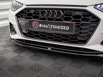 Front Splitter V.2 - Audi A4 S Line / S4 B9 Facelift
