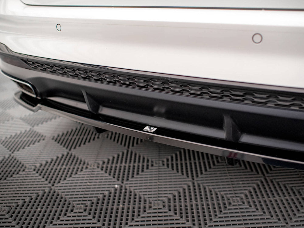 Rear Splitter (Vertical Bars) V.1 - Audi A4 S Line B9 Facelift