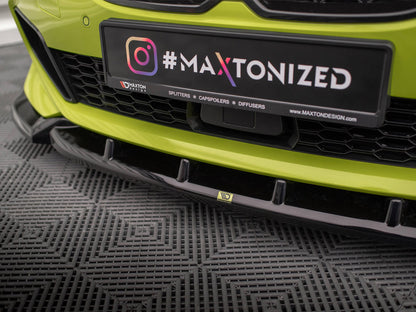 Front Splitter V.7 - BMW 1 Series (M Sport / M135i / 128ti F40)