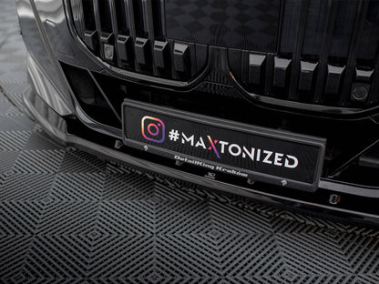 Front Splitter V1 - BMW 7 Series (M-Pack / M760e / i7 M-Pack G70)