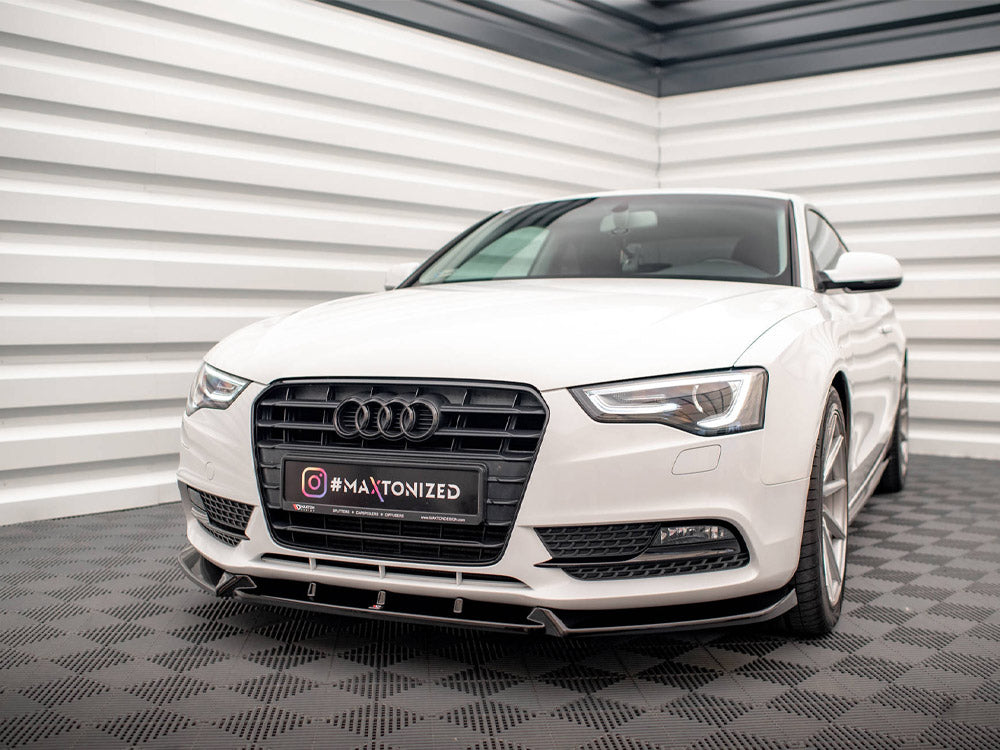 Front Splitter V.1 - Audi A5 Coupe / Sportback 8T Facelift