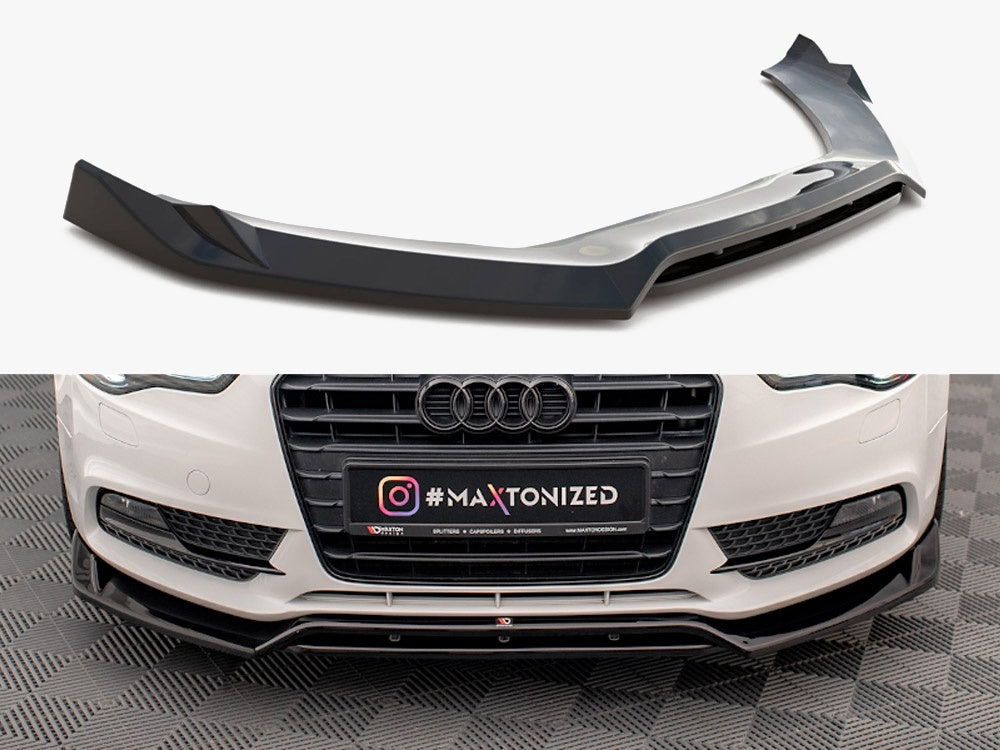 Front Splitter V.2 - Audi A5 Coupe / Sportback 8T Facelift
