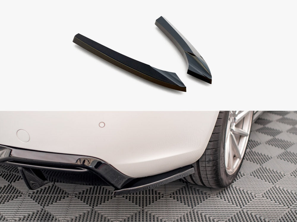 Rear Side Splitters - Audi A5 Coupe 8T Facelift