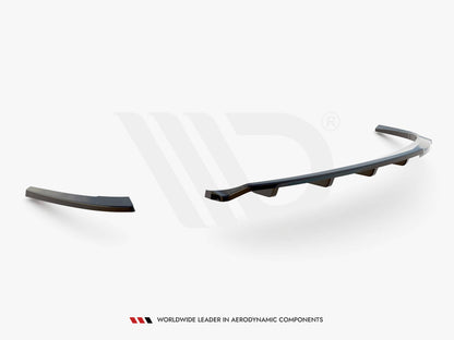 Central Rear Splitter (Vertical Bars) - Audi A5 Coupe 8T Facelift