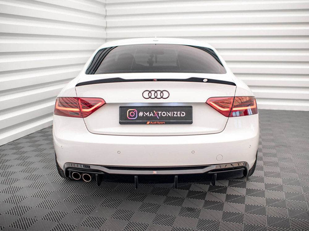 Rear Valance - Audi A5 Coupe 8T Facelift (Version with dual exhausts on one Side)
