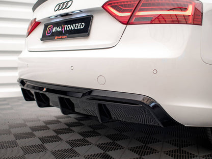 Rear Valance - Audi A5 Coupe 8T Facelift (Version with dual exhausts on one Side)