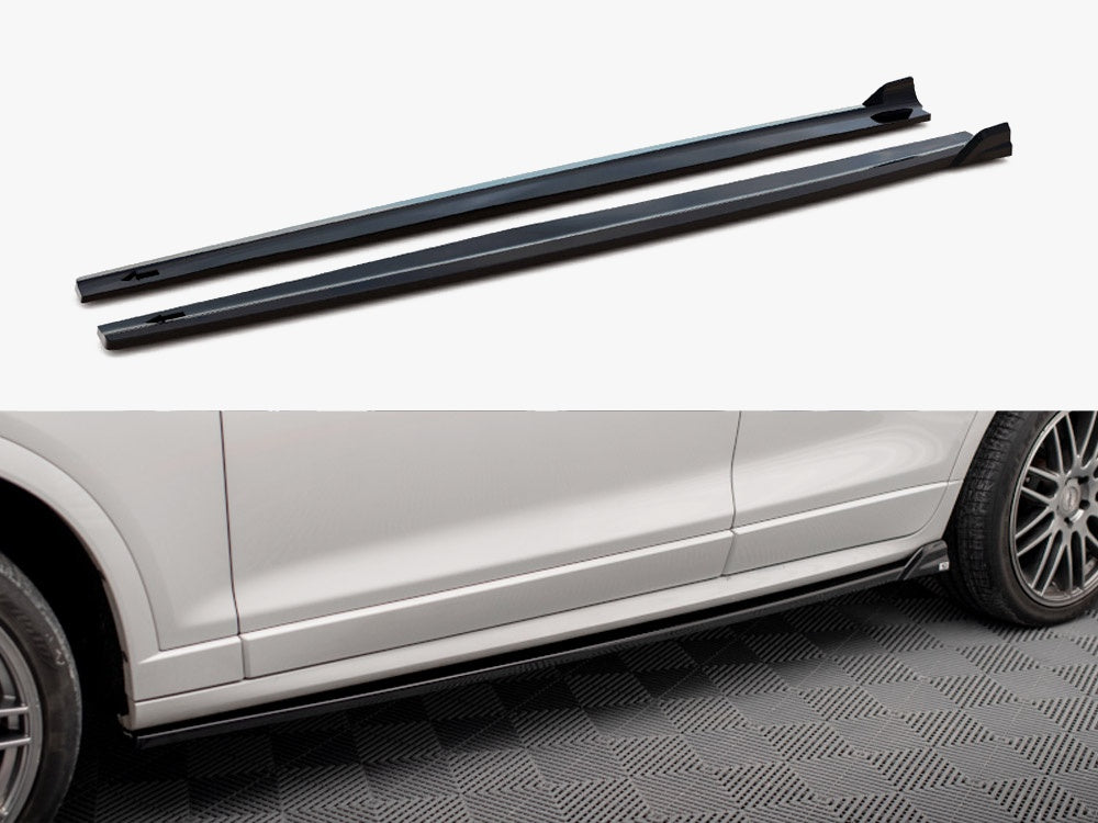 Side Skirts Diffusers - BMW X3 (M-Pack F25)