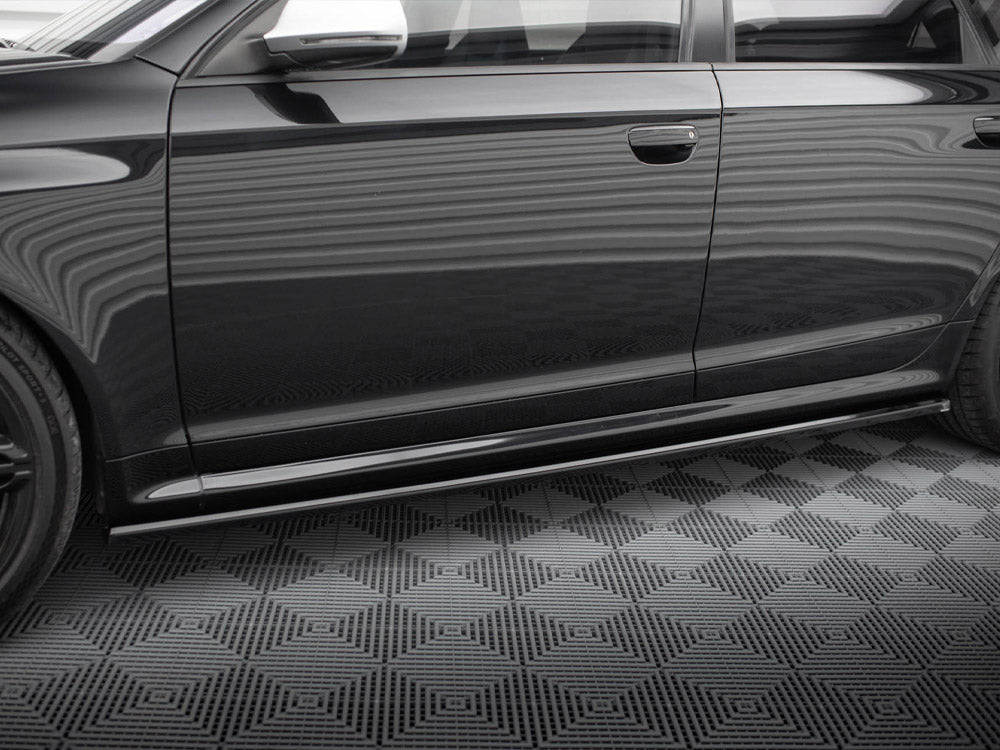 Side Skirts Diffusers V.2 - Audi RS6 Avant C6