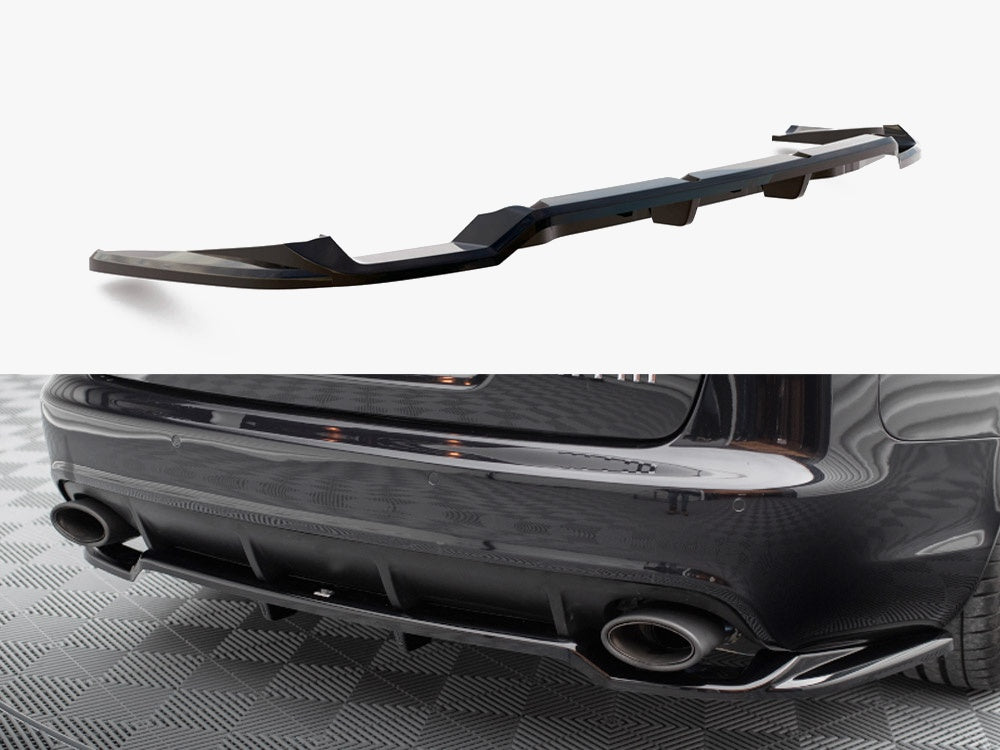 Central Rear Splitter (Vertical Bars) - Audi RS6 Avant C6
