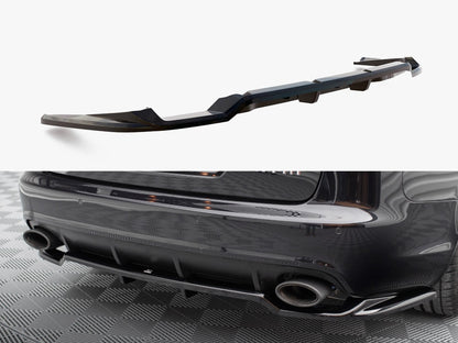 Central Rear Splitter (Vertical Bars) - Audi RS6 Avant C6
