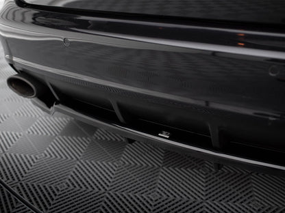 Central Rear Splitter (Vertical Bars) - Audi RS6 Avant C6