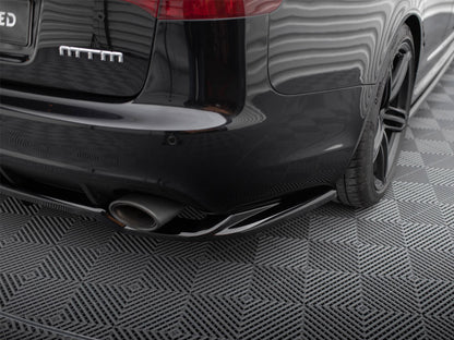 Central Rear Splitter (Vertical Bars) - Audi RS6 Avant C6