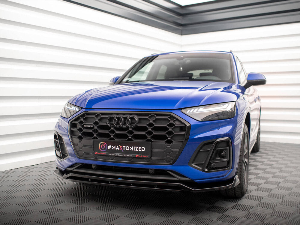 Front Splitter V.1 - Audi SQ5 / Q5 S Line SUV / Sportback Mk2 Facelift