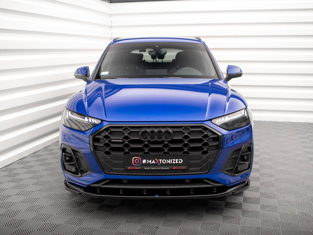 Front Splitter V.2 - Audi SQ5 / Q5 S Line SUV / Sportback Mk2 Facelift