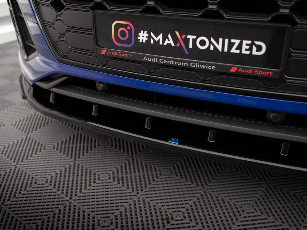 Front Splitter V.2 - Audi SQ5 / Q5 S Line SUV / Sportback Mk2 Facelift