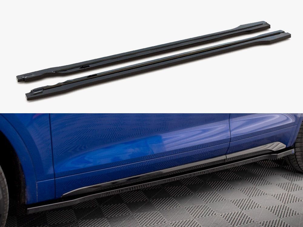 Side Skirts Diffusers - Audi SQ5 / Q5 S Line SUV / Sportback Mk2 Facelift