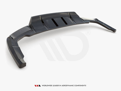 Central Rear Splitter (Vertical Bars) - Audi Q5 S Line SUV Mk2 Facelift