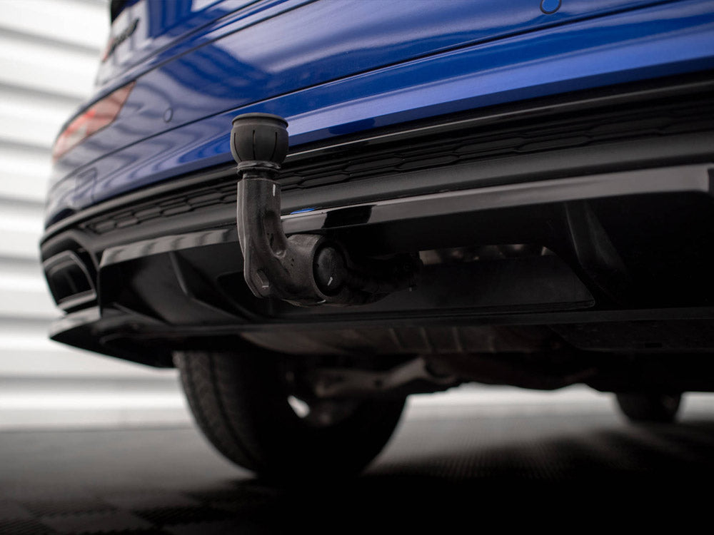 Central Rear Splitter (Vertical Bars) - Audi Q5 S Line SUV Mk2 Facelift