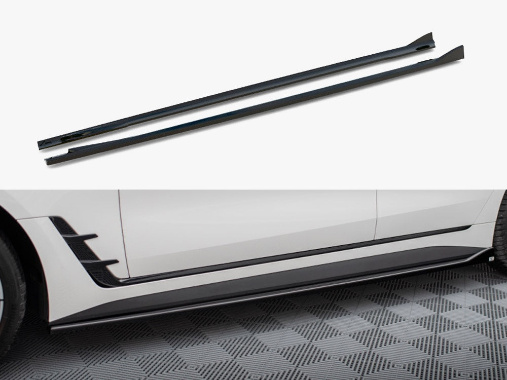 Side Skirts Diffusers V1 - BMW I4 (M-Pack G26)