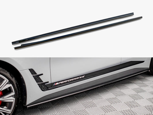 Side Skirts Diffusers V2 - BMW I4 (M-Pack G26)