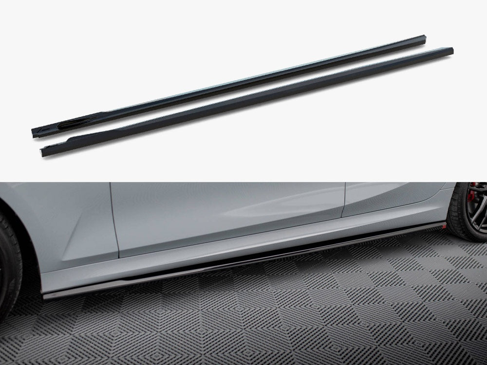 Side Skirts Diffusers - BMW 3 Series M34 (0i / M-Pack G20 / G21 Facelift)