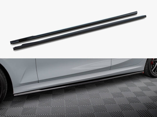 Side Skirts Diffusers - BMW 3 Series M34 (0i / M-Pack G20 / G21 Facelift)