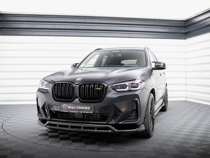 Front Splitter - BMW X3 (M-Pack G01 Facelift / iX3 M-Pack G08 Facelift)