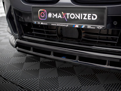 Front Splitter - BMW X3 (M-Pack G01 Facelift / iX3 M-Pack G08 Facelift)