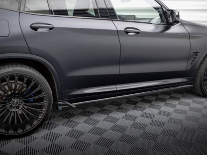 Side Skirts Diffusers - BMW X3 (M-Pack G01 Facelift)