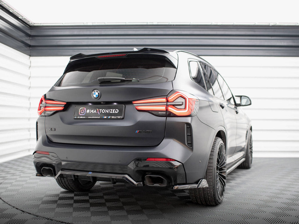 Rear Splitter (Vertical Bars) - BMW X3 (M-Pack G01 Facelift)