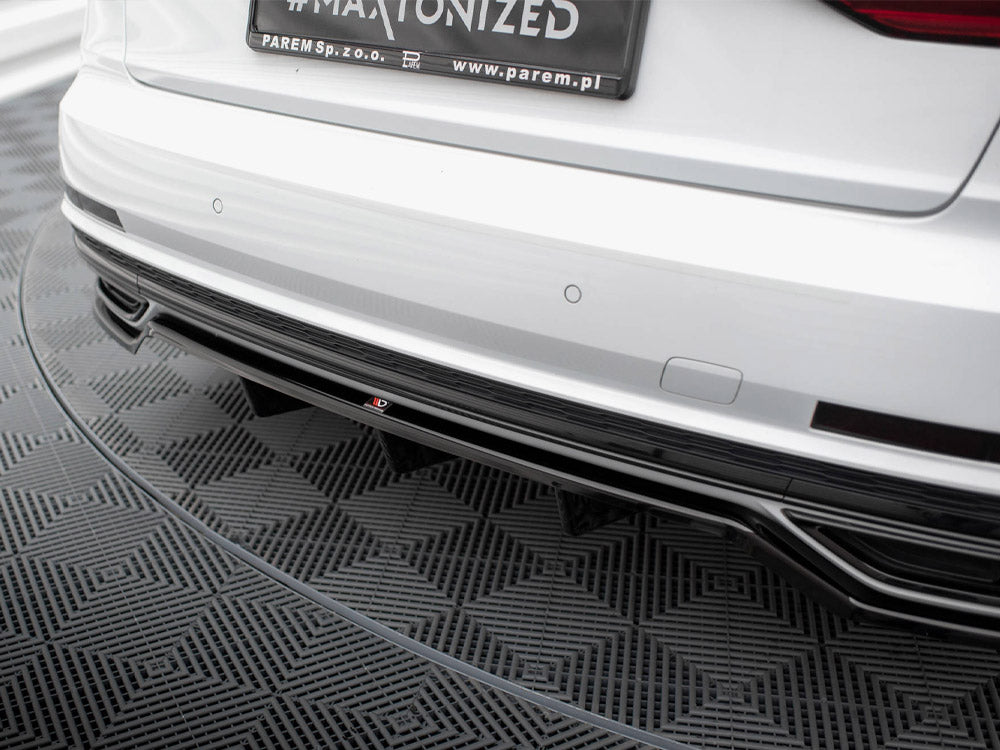 Rear Splitter (Vertical Bars) - Audi A8 S Line D5
