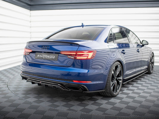 Central Rear Splitter (Vertical Bars) - Audi A4 Competition B9