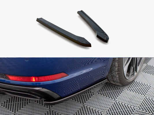 Rear Side Splitters - Audi A4 Competition B9