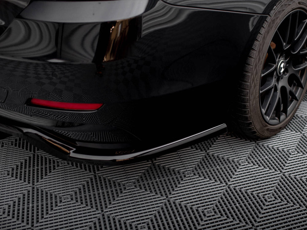 Central Rear Splitter (Vertical Bars) - BMW 4 Series (Gran Coupe F36)