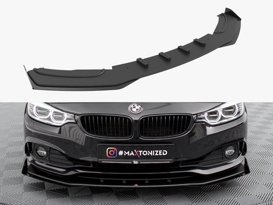 Street PRO Front Splitter + Flaps - BMW 4 Series (Gran Coupe F36)
